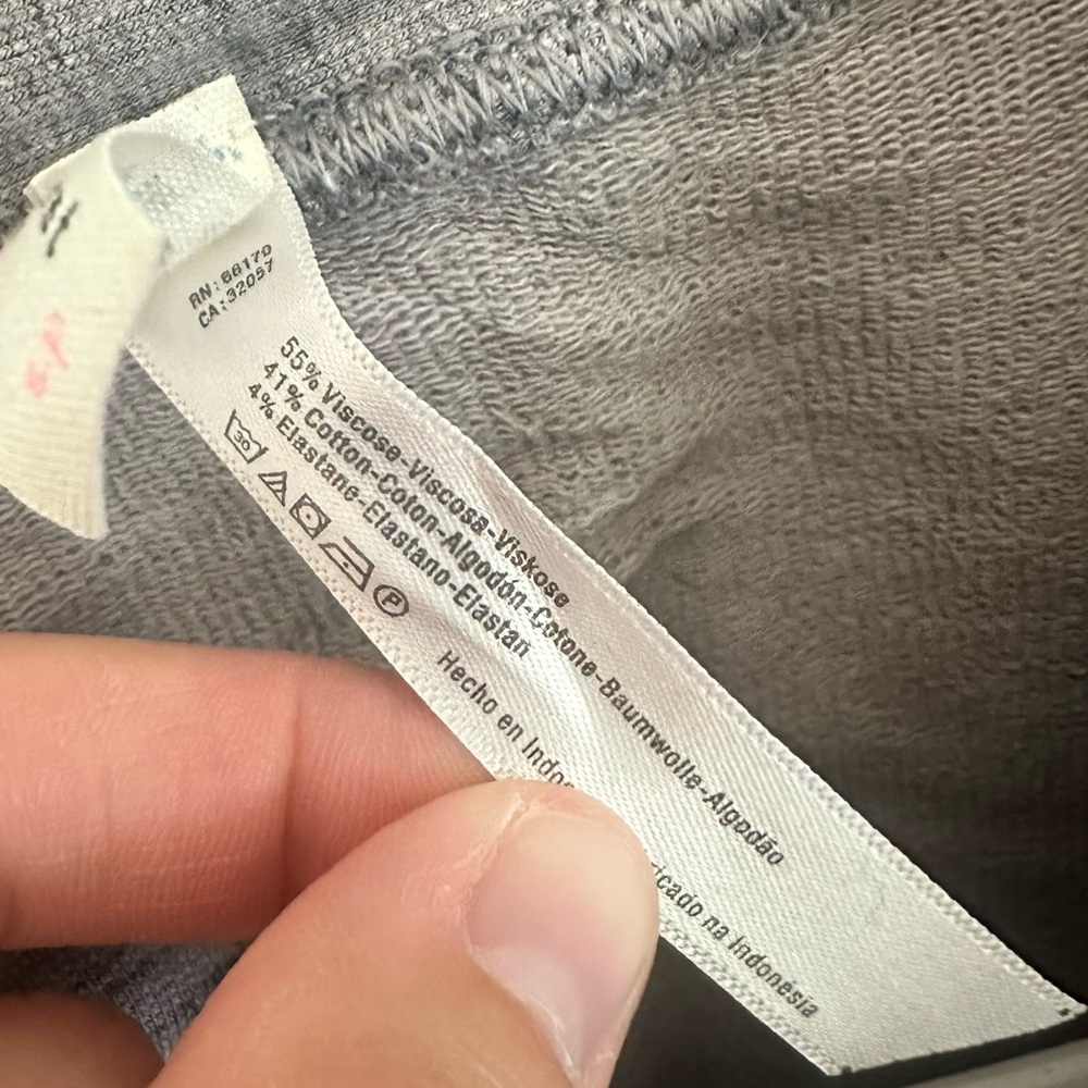Free People Light Gray Women's Zip-Up Jacket - Picture 5 of 5